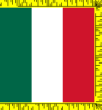 [Anverse side of Imperial military flag (1821-1823). By Juan Manuel Gabino Villasc&aacute;n]